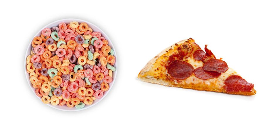 برای صبحانه‌تان به جای غلات، پیتزا بخورید!