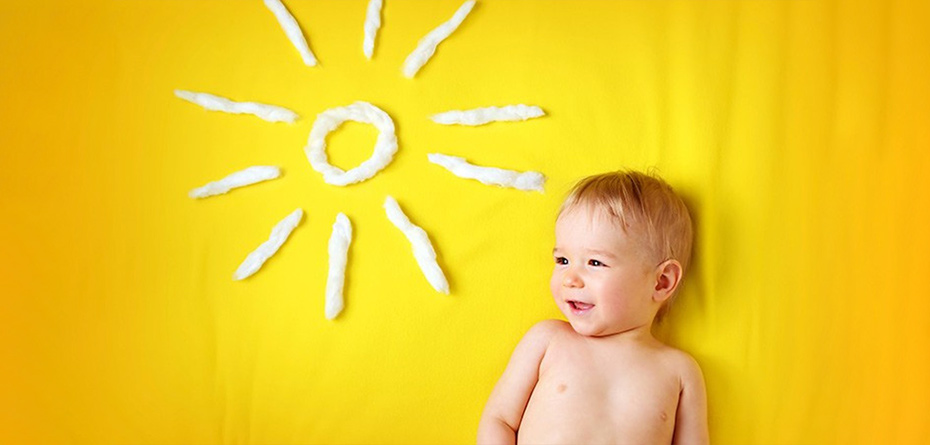 وقتی نوزاد دچار آفتاب سوختگی می‌شود