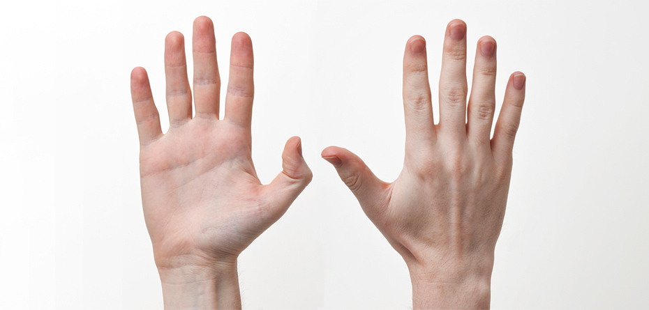رابطه اندازه انگشتان دست زنان و میزان استرس آنها