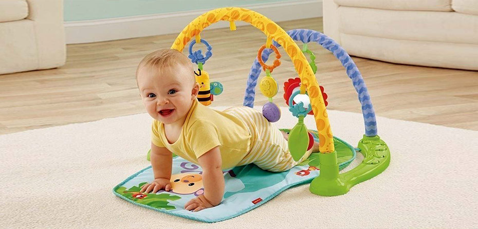 بازی و اسباب بازی برای کودک دو ماهه